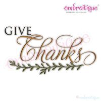 Give Thanks Thanksgiving Holiday Classy Design, 2 image