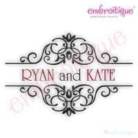 Font Frames Set - 8 of our Best Selling Machine Embroidery Monogram Font Frames- Instant Email Delivery Download Machine embroidery design Font Frames Set - 8 of our Best Selling Machine Embroidery Monogram Font Frames, 7 image
