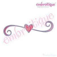 Love Swirl 1 - Valentines Day -Wedding