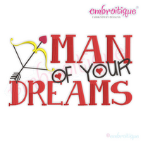 Man of your Dreams with Cupid's Arrow Adorable Boy Valentine's Day Design, 2 image