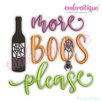 More Boos Please