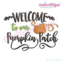 Welcome to our Pumpkin Patch