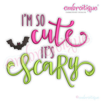 I'm so cute it's scary