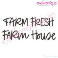 Farm Fresh Farm House - 3 versions