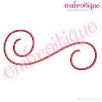 Mix It Up Curly Calligraphy Accents Flourishes - Full Set, 11 image
