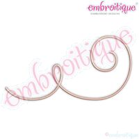 Mix It Up Curly Calligraphy Accent 11