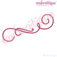 Mix It Up Curly Calligraphy Accents Flourishes - Full Set, 4 image
