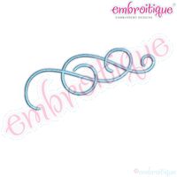Mix It Up Curly Calligraphy Accents Flourishes - Full Set, 7 image