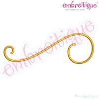 Mix It Up Curly Calligraphy Accent 9