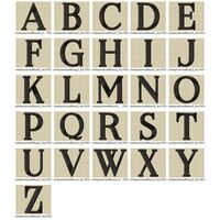 Mortimer Monogram Medium Fill Stitch Curly & Block Font, 4 image