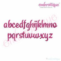 Penelope Super Set - Exclusive Calligraphy Script Monogram Alphabet Font for Machine Embroidery, 9 image