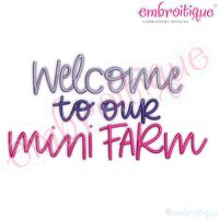 Welcome to our Mini Farm Farming Garden Gardening