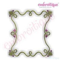 Winding Vines Font Frame