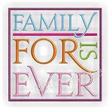 Family is Forever Block
