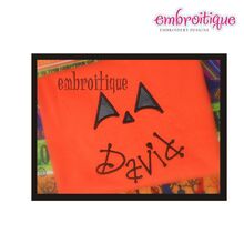 Halloween Jack-o-Lantern Pumpkin Face