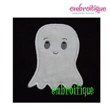 Halloween Sammie Spook Ghost Applique Design