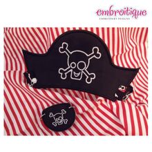 ITH Pirate Hat and Eye Patch