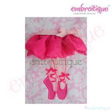 Ballerina Feet Dance Shabby Sweet Design