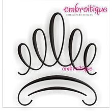 Flourish 1 Accent Embroidery Design