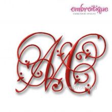 Maisie Monogram Font Set - 2" and 3"