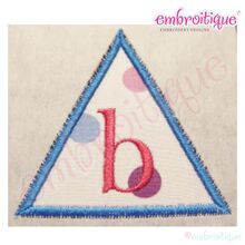 Free Practice Triangle Applique