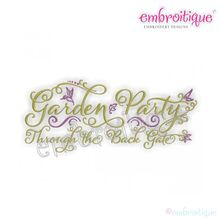 Garden Party Spring Summer Design