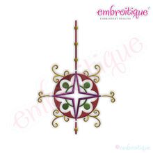 Hanging Vintage Ornament 2 Embroidery Design - Small