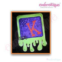 Slime Font Frame Applique