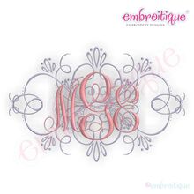 Vintage Flourish Accent Frame - 3 Sizes