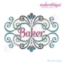 Baker Font Frame
