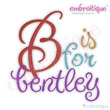 Bentley Monogram Set - Large - 4" - 8"