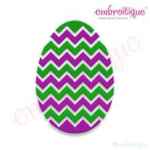 Fancy Easter Egg 25 Filled Embroidery Design