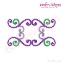 Kaiser Flourish Font Frame