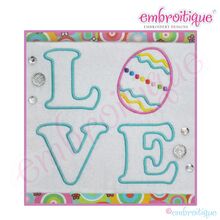 Easter Egg Love Block