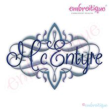 McEntyre Vintage Font Frame