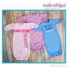 Posh and Proper - Baby Nightgown PDF Sewing Pattern