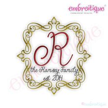 Ramsey Vintage Font Frame
