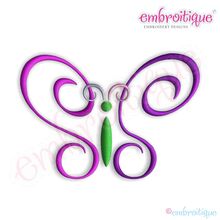 Sis Butterfly Embroidery Design
