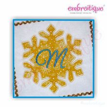 Snowflake Applique - Large