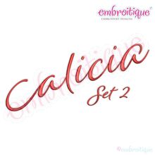 Alicia Calligraphy Monogram - Set 2 - Embroitique Exclusive!