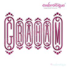 Cameo Decorative Initial Monogram Set - LARGE - 8" 9" 10" Sizes Font  Set