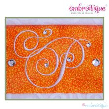 Charming Calligraphy Script Monogram Set - Small Caps Only - 1", 1.5", 2", 2.5"