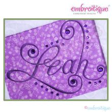 Charming Calligraphy Script Monogram Set - Medium - FULL SET - 3", 3.5", 4"