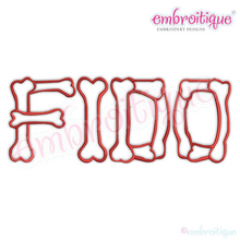 Dog Bone - Skeleton - Great font for Halloween!