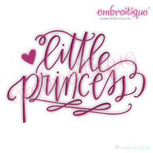 Little Princess Hand Lettered Calligraphy Design