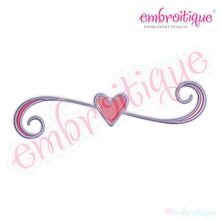 Love Swirl 1 - Valentines Day -Wedding