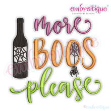 More Boos Please