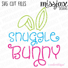 Snuggle Bunny Cute Curly Easter Design - Great for babies