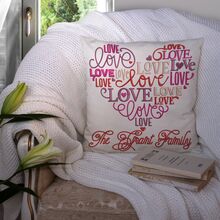 Lots of Love Heart Jumble Valentine Design
