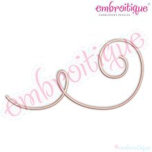 Mix It Up Curly Calligraphy Accent 11